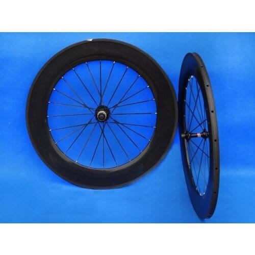 Tubular 88mm - Full Carbon 3k glossy Road Bike Tubular Rims Wheelset wheel set 8/9/10/11s