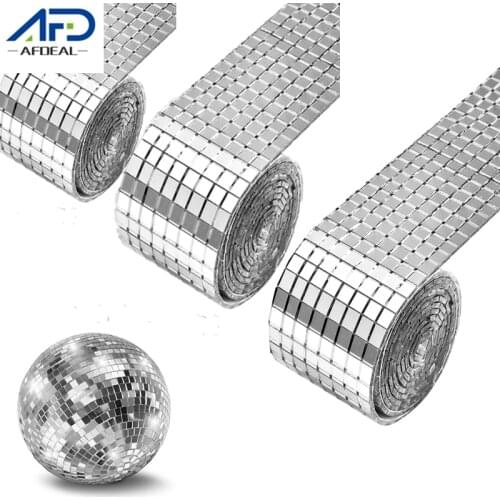 1/2/3pcs Sliver Mirror Mosaic Tiles Self-adhesive Mosaic Sticker Mini Square Stickers for DIY Handmade Crafts Home Decoration