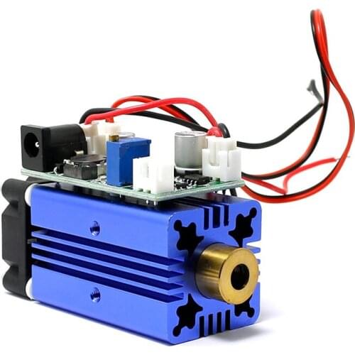 405nm 150mW Violet/Purple Laser Dot Module 12V+ TTL+ Fan Cooling- Working Long