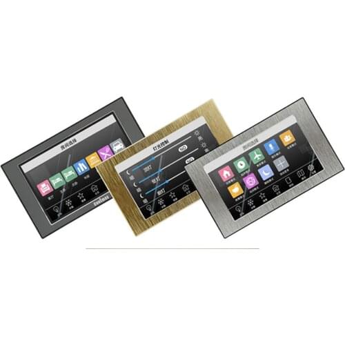 5'' Touch Screen HMI Display Touchpad 800*480 True Color TFT Panel USB RS485 Modbus, Etherne Audio Optional