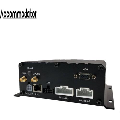 AHD vehicle mobile DVR 8 channel 1080P school bus truck car CCTV hard disk MDVR