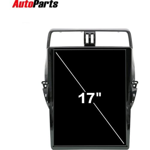 Android 9.0 Vertical Tesla Style Car multimedia GPS Player For TOYOTA Land Cruiser Prado 150 2018 radio tape recorder head unit