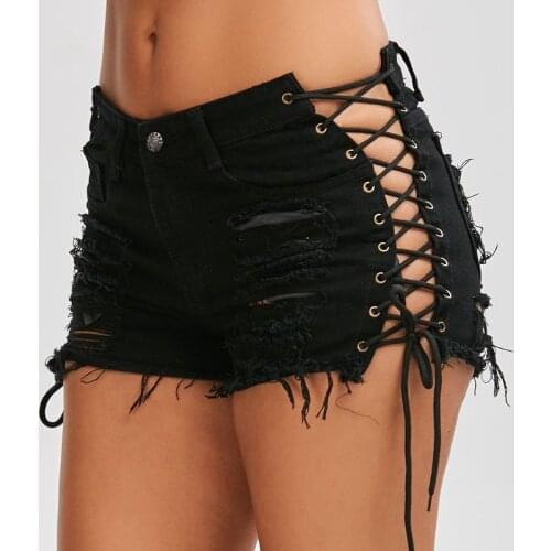 Женские короткие джинсы CFYH China At AliExpress