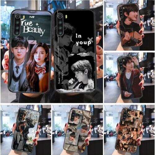 Hwang In Yeop TV True Beauty Phone case For Xiaomi Redmi Note 7 7A 8 8T 9 9A 9S 10 K30 Pro Ultra Frosted black silicone