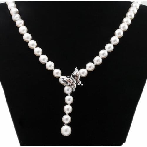 Fnixtar Pearl Necklaces For Women