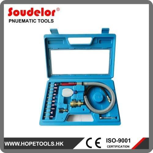 UI-3108K Micro Die Grinder Light Weight Repair Heavy Duty Mini Air Pencil Die Stone Grinder Tools Kit