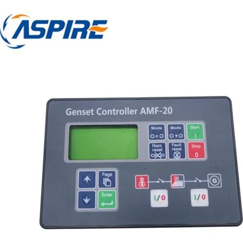Genset Generator Auto Start Control Unit AMF20, Generator Automatic Control Panel AMF20