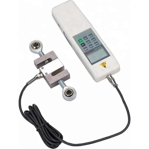 Tension and compression push pull force meter gauge