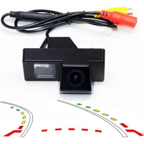 Dynamic Trajectory tracks Car Parking Rear View backup Camera for Toyota Reiz Mark X MarkX Land Cruiser 100 200 Prado SUV