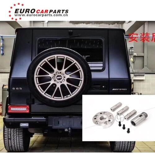 G class w463 backup tyre transfer bracket for w463 g350 g500 g63 g65 rear tyre support stainless steel bracket