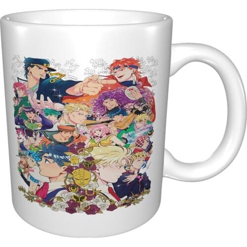 Jojos Bizarre Adventure Art Anime Mug Coffee Cup Coffee Mug Beer Suit Thermos Mug