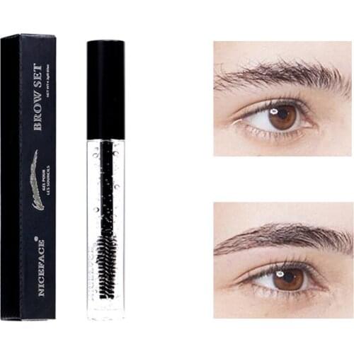 New Eyebrow Fixing Gel Clear Waterproof Styling Liquid Brow Gel Cream Makeup Kit Natural Lasting Cosmetics Pomade Brows Soap