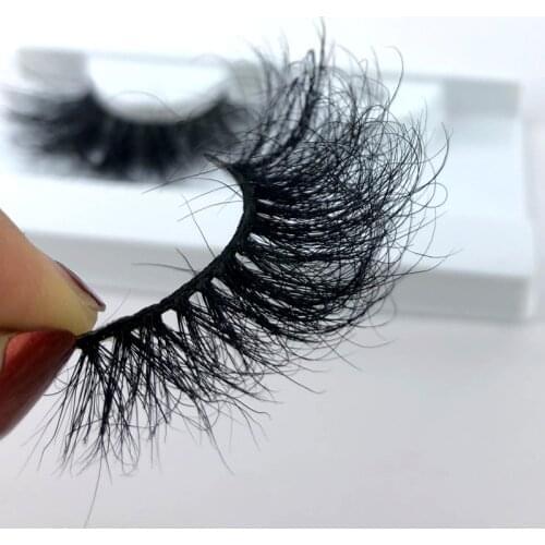 New 100% Makeup Eyelashes 3D Mink Lashes Fluffy Soft Wispy Volume Natural long Cross False Eyelashes Eye Lashes Reusable Eyelash