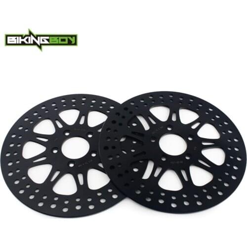 BIKINGBOY Front Brake Discs Rotors Disks FLHTC Electra Glide Classic FLHTCU FLHX Street Glide FLTRX Road Glide FLTRX 10 11 12 13