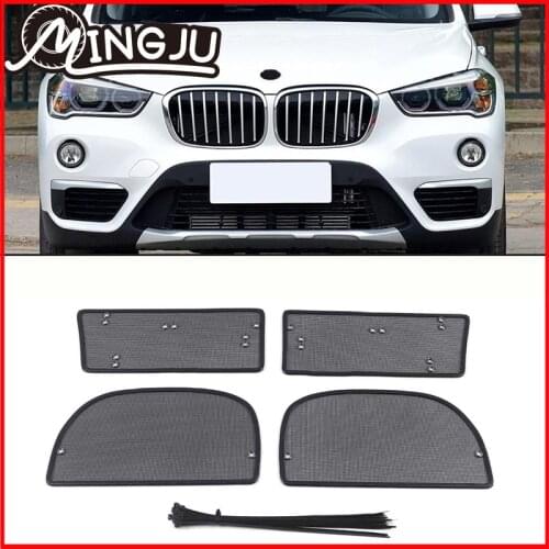 For BMW X1 F48 2017 2018 2019 2020 2021 Car Accessories Front Grille Insert Net Anti-insect Dust Garbage Proof Inner Cover Net