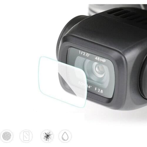 Anti-shatter Camera Lens Protector Tempered Glass Protective Film for DJI Mavic Air 2 Drone 9H Hardness Lens Anti-scratches Film