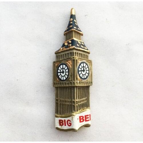 QIQIPP QIQIPP London landmark Big Ben travel memorabilia magnetically paste refrigerator sticker creative collection
