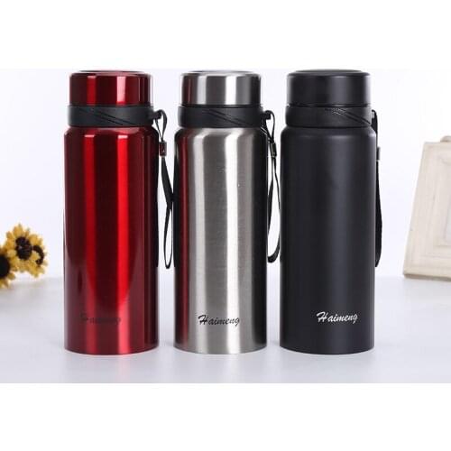 750ml Large Capacity Stainless Steel Vacuum Cup Outdoor Thermal Insulated Kettle for Travel Gift Cup Customized Logo