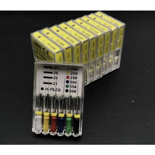 10 pack Dental H-File 25mm Hand Use files Endodontic Instruments Dentist Tools Teeth Whitening Material