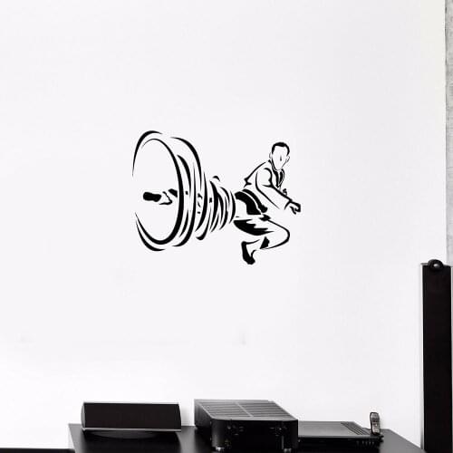 Karate Wall Decal Sport Fight Martial Arts Kicking Japan Style Door Window Vinyl Stickers Bedroom Club Gym Interior Decor E201