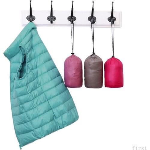 2021 Women Sleeveless Vest Winter Warm Plus Size 4XL White duck down Jacket Female Veats Mandarin Collar Sleeveless Waistcoat