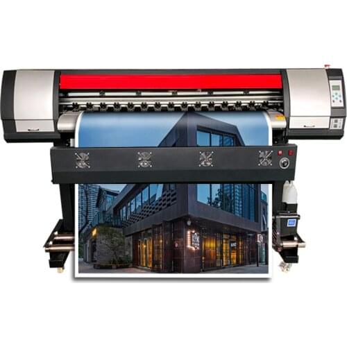 180CM banner digital printing machine with single dx7 head roll to roll advertising automatic inkjet printer