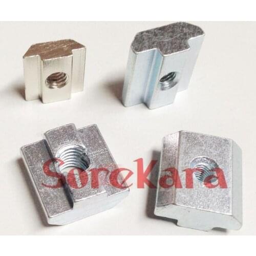 Drop In T-Nut M4-M8 Thread For T-slot Aluminum Extrusion 3030 16*16mm