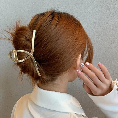 2021 Vintage Leopard Pearl Rhinestone Alloy Clip Claw Hair Accessories Women Girls Pinzas Para El Pelo Pince Cheveux Accessoire