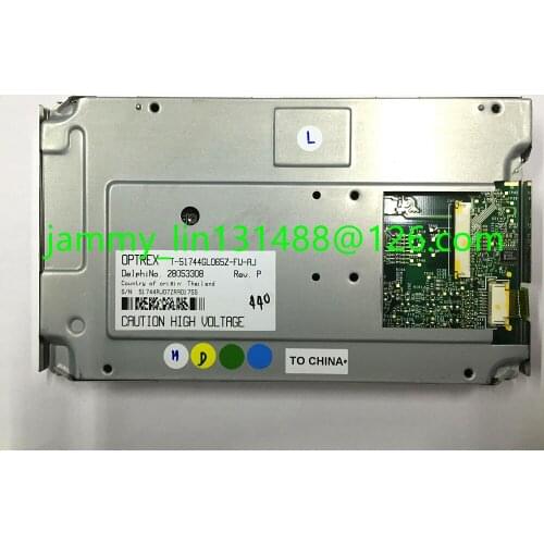 Free DHL/EMS Shipping New Original A+ Car TFT LCD Display Screen T-51744GL065Z-FW-AJ LCD Panel For Buick LaCrosse