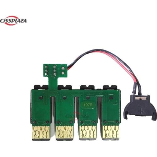 CISSPLAZA 1x T1971 CISS combo chip compatible for epson WF-2532 XP-201 XP-211 XP-401 XP411 XP-204 XP-214 XP-101 XP-104 WF-2531