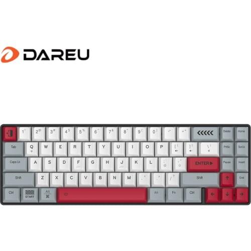 Dareu EK871 BT & Wired Dual Mode 71 Key Mechanical Gaming Keyboard With Kailh Switch for PC,Notebook,Tablet,Phone Type-C