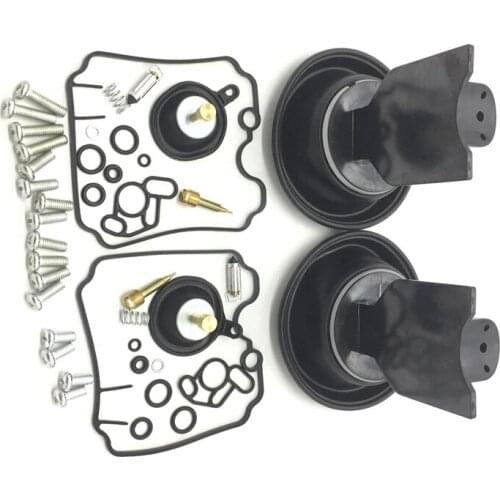 For TDM850 XTZ750 TDM 850 Carburetor Repair Kit Membrane Diaphragm Vacuum