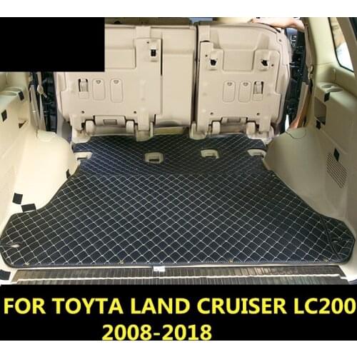 FOR TOYOTA LAND CRUISER LC200 2008-2018 Car wind Custom car trunk mat Cargo Liner Interior Accessories Carpet car Accessories