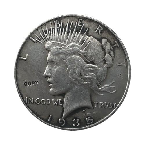 1935 Peace Dollar COIN COPY