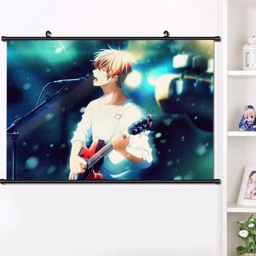 COOL Japanese Anime GIVEN Sato Mafuyu Uenoyama Ritsuka Nakayama Haruki Wall Scroll Poster Fashion Home Decor Collection 40*60cm