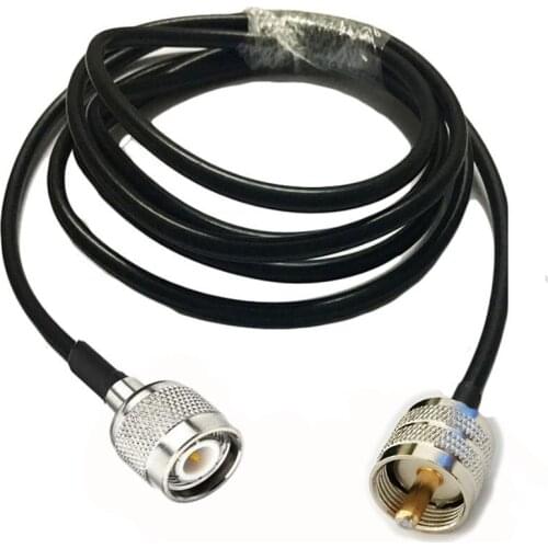LMR195 Coax Cable TNC male to UHF PL259 Plug Male Connector RF Coaxial Extension Jumper Cable 50ohm 1m 3m 5m 10m 15m