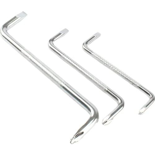 3 Pcs Bending Screwdriver Set with Z Type Alloy Steel Labor-saving Repair Tool