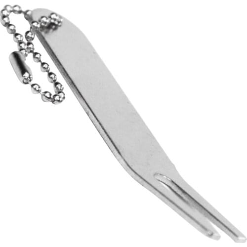 Golf Divot Repair Tool Putting Green Pitch Repairing Fork Club Rest Kit