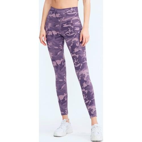 Sexy Push Up Gym Sport Leggings Women Fitness High Waist Yoga Pants Camouflage Trousers Stretchy Gym Leggings Workout Tights