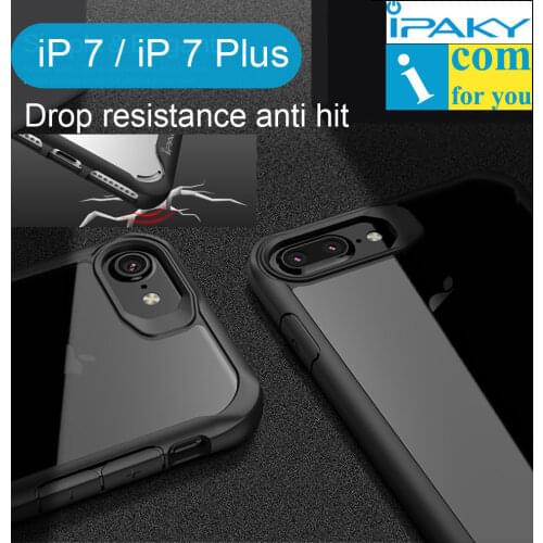 IPaky Super Drop resistance Armor anti hit Cover Case For iPhone 7 Plus Shock-proof