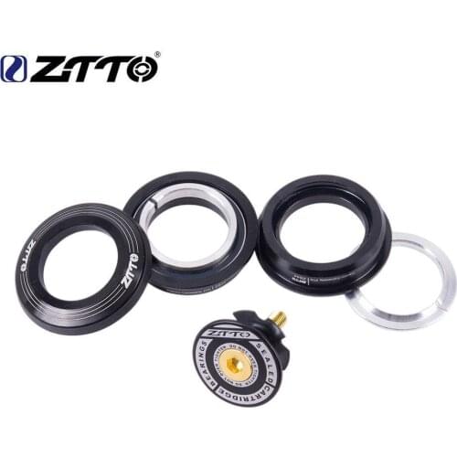 MTB Road Bicycle Steering Column Headset 44mm 1-1/8"28.6mm Straight Tube Fork Frame Semi-integrated Low Profile Bike Zs44