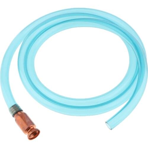 Liquid Fluid Petrol Jiggle Transfer Syphon Drainer Pump Clear Hose