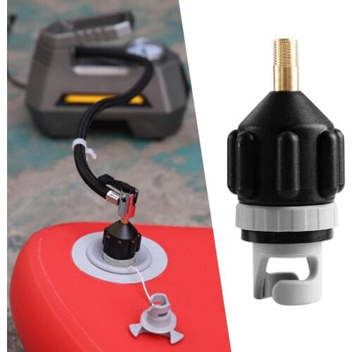 SUP paddle board Rowing Boat Air Valve Adaptor Sup Board Kayak Pump Adapters Inflatable Air Valve Attachment Kayak Accessory