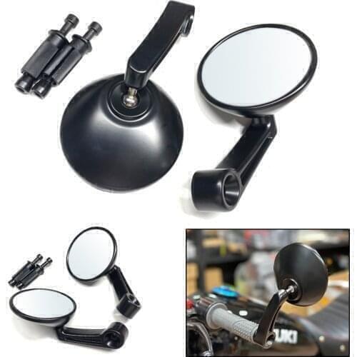 Motorcycle Bar End Mirror For Yamaha MT-07 MT-09 For BMW R1200gs s1000r Mirrors 13-18mm for Crusier Rear Side CNC Rear Mirrors