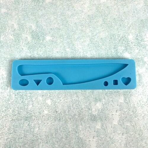 Creative Knife Epoxy Resin Mold Long Dagger DIY Crafts Casting Silicone Mould AXYD