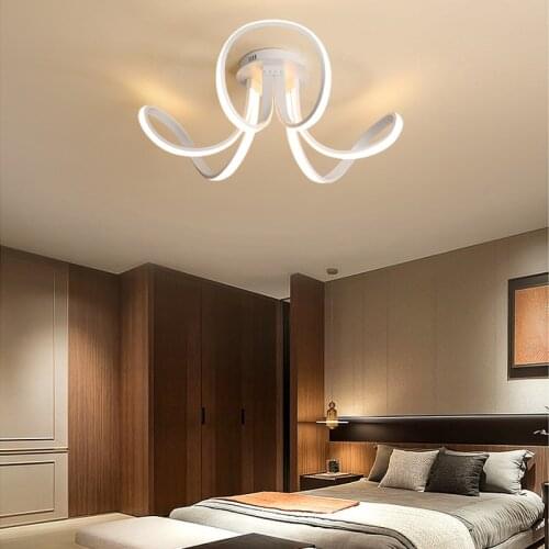 Unique LED Flower chandelier Lighting For Living Room Bedroom Dining Study Coffee Modern LED Chandelier Lamp AC 110-220V E14