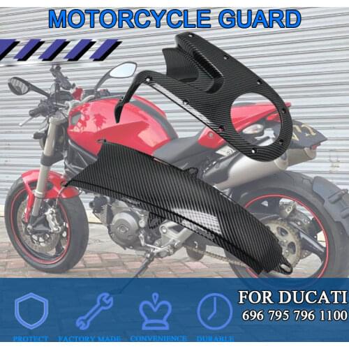 Motorcycle Ducati Model Carbon Fiber Fuel Tank Top And Bottom, Fuel Tank Center Cover. Fuel Tank Side Cover Monster 696,795,796