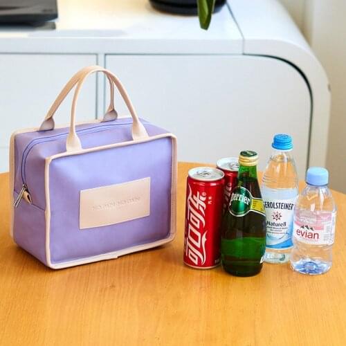 High-Quality Lunch Bag Work Insulation Meal Handbags Thickened Aluminum Foil Cooler Pouch Picnic Food Organize Storage Package