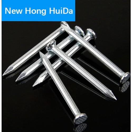 Flat head Concrete Nails Hardened Fluted Tiling High Strength Concrete Steel Nail M1.6 M2 M3 M4 M5