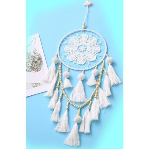 Indian Dream Catcher Home Decor Gift Handmade Dreamcatcher Net Tassels Wind Chimes Outdoor Decoration Hanging Ornaments 1pc
